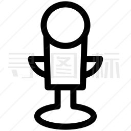 语音传声器图标