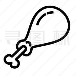 炸鸡图标