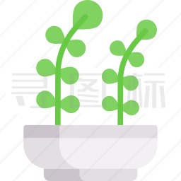 盆栽植物图标