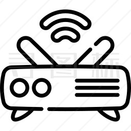 WiFi路由器图标