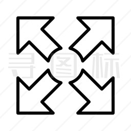 全屏幕图标