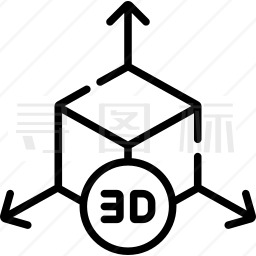 3D模型图标