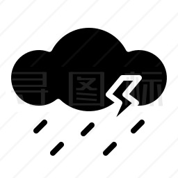 下雨图标