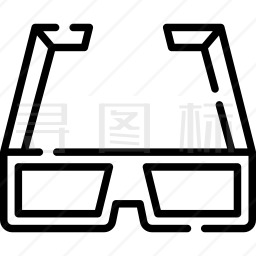 3D眼镜图标