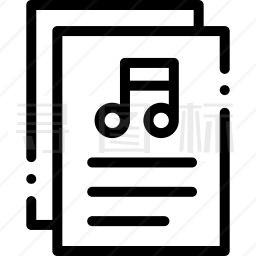 音乐文件图标