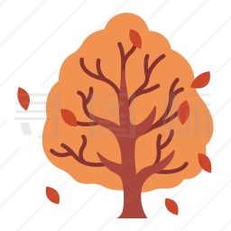 秋树叶图标