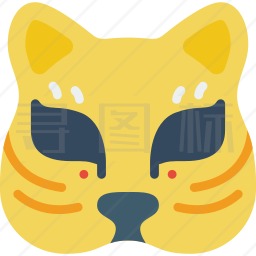 猫面具图标