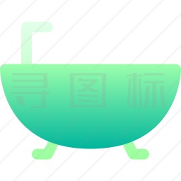 浴缸图标