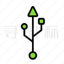 USB符号图标