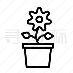 花盆图标