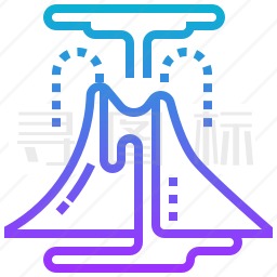 火山图标