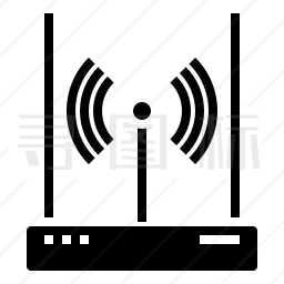 WiFi路由器图标