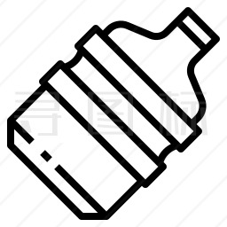 可回收塑料瓶图标