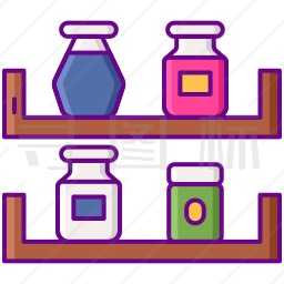 厨房架子图标