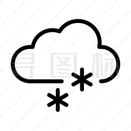 下雪图标