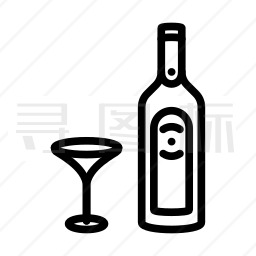 鸡尾酒图标