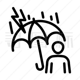 暴风雨图标