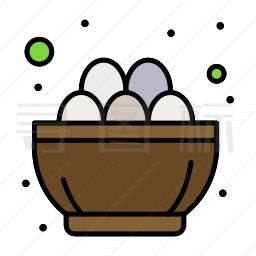 复活节鸡蛋图标