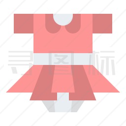 婴儿服装图标