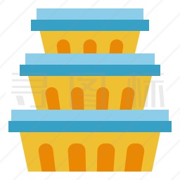 食品容器图标