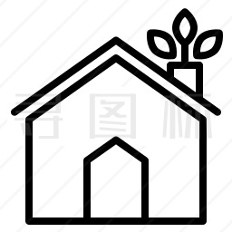 生态住宅图标