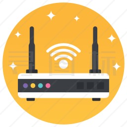 WiFi路由器图标