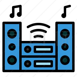 立体声音响图标