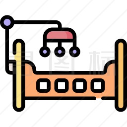 婴儿床图标