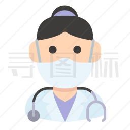 医学专业人员图标