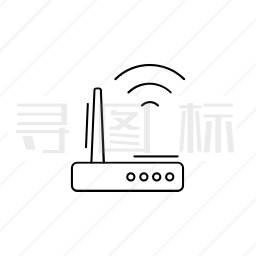 WiFi路由器图标