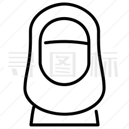 阿拉伯女人图标
