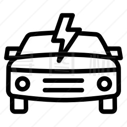 电动汽车图标