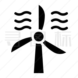 风力发电图标