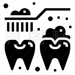 刷牙图标