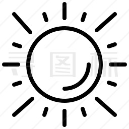 太阳图标