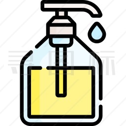 消毒洗手液图标