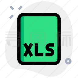 XLS文件格式图标