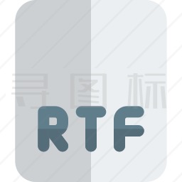 RTF文件图标