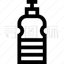 一瓶水图标