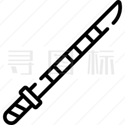 武士刀图标