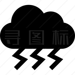 打雷图标