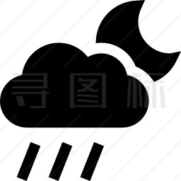 大雨图标