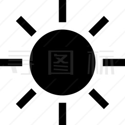 太阳图标