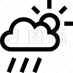 大雨图标