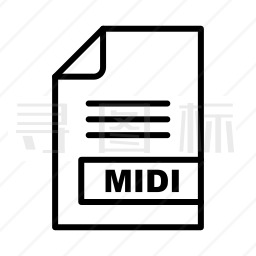 MIDI文件图标