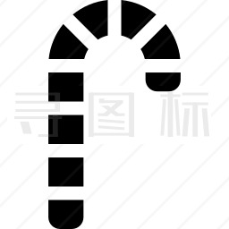 糖果手杖图标