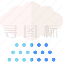 冰雹图标