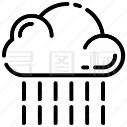 雨图标