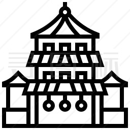 寺庙图标