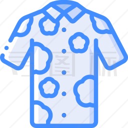 夏威夷衬衫图标